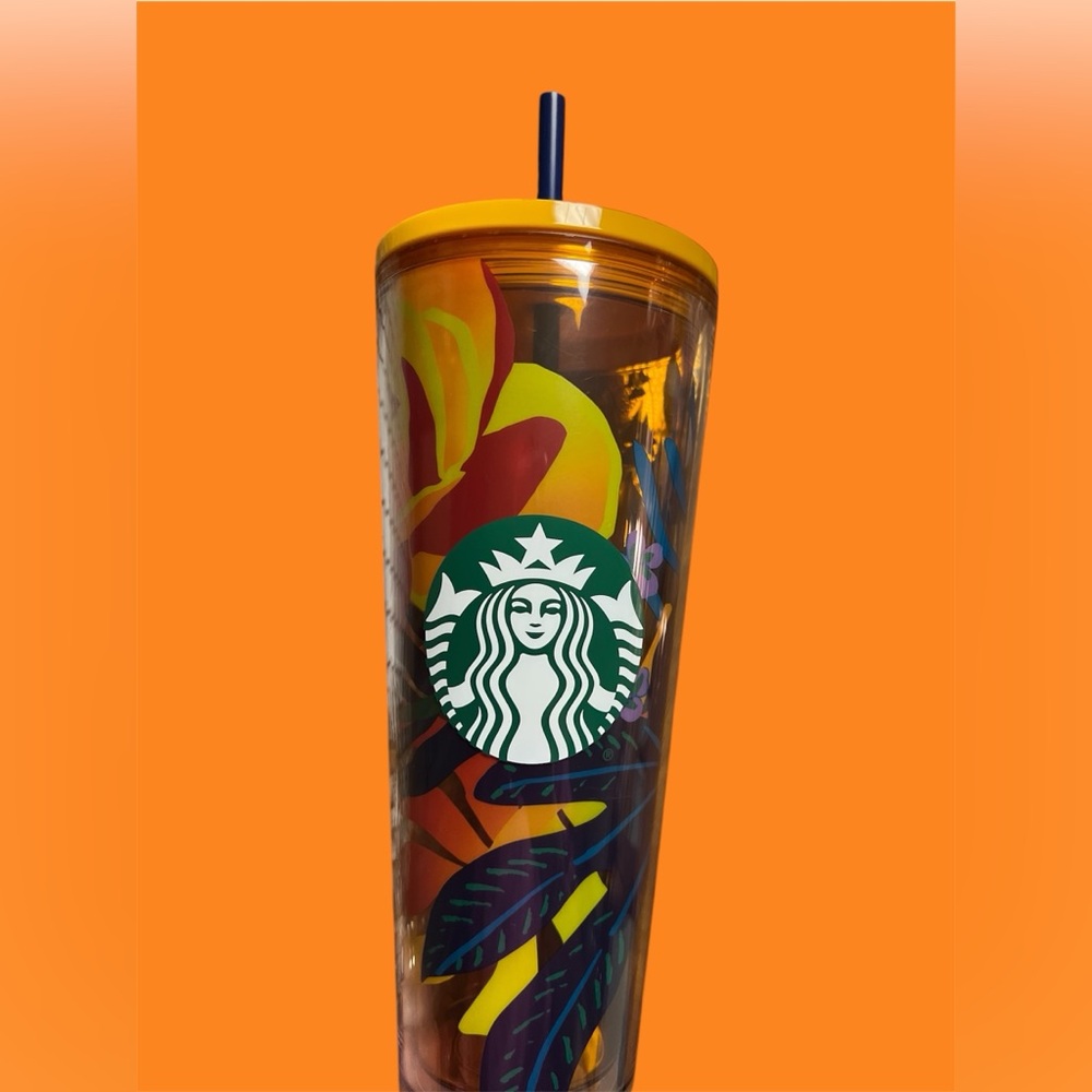 Starbucks flower tumbler